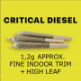 Joints CBD Pré-Roulés CRITICAL DIESEL