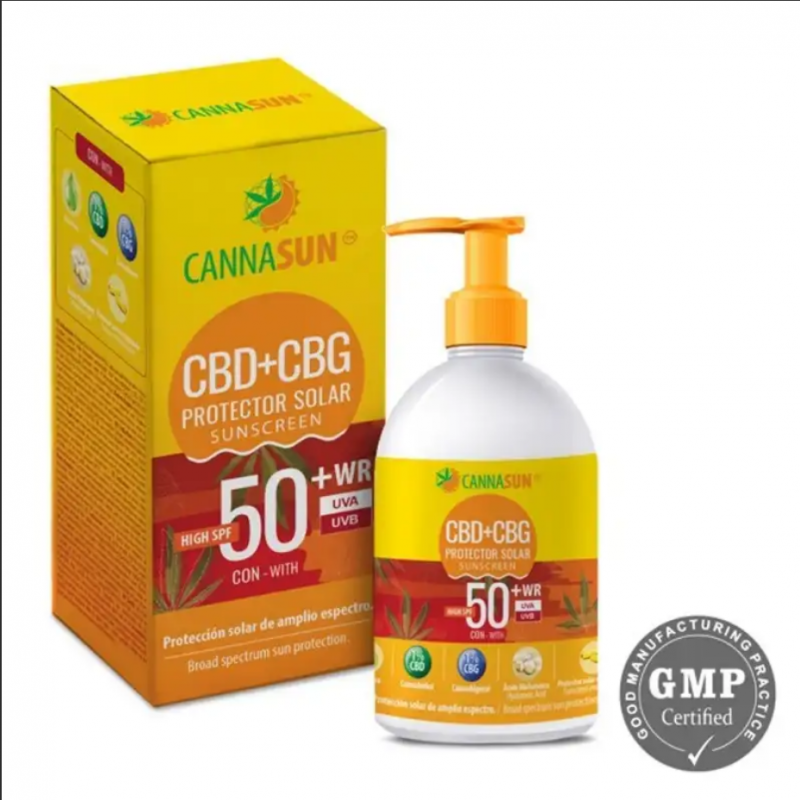 CANNASUN CREME PROTECTOR SOLAIRE 50 SPF 150ML