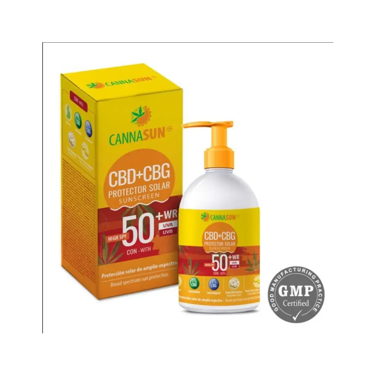 CANNASUN CREME PROTECTOR SOLAIRE 50 SPF 150ML