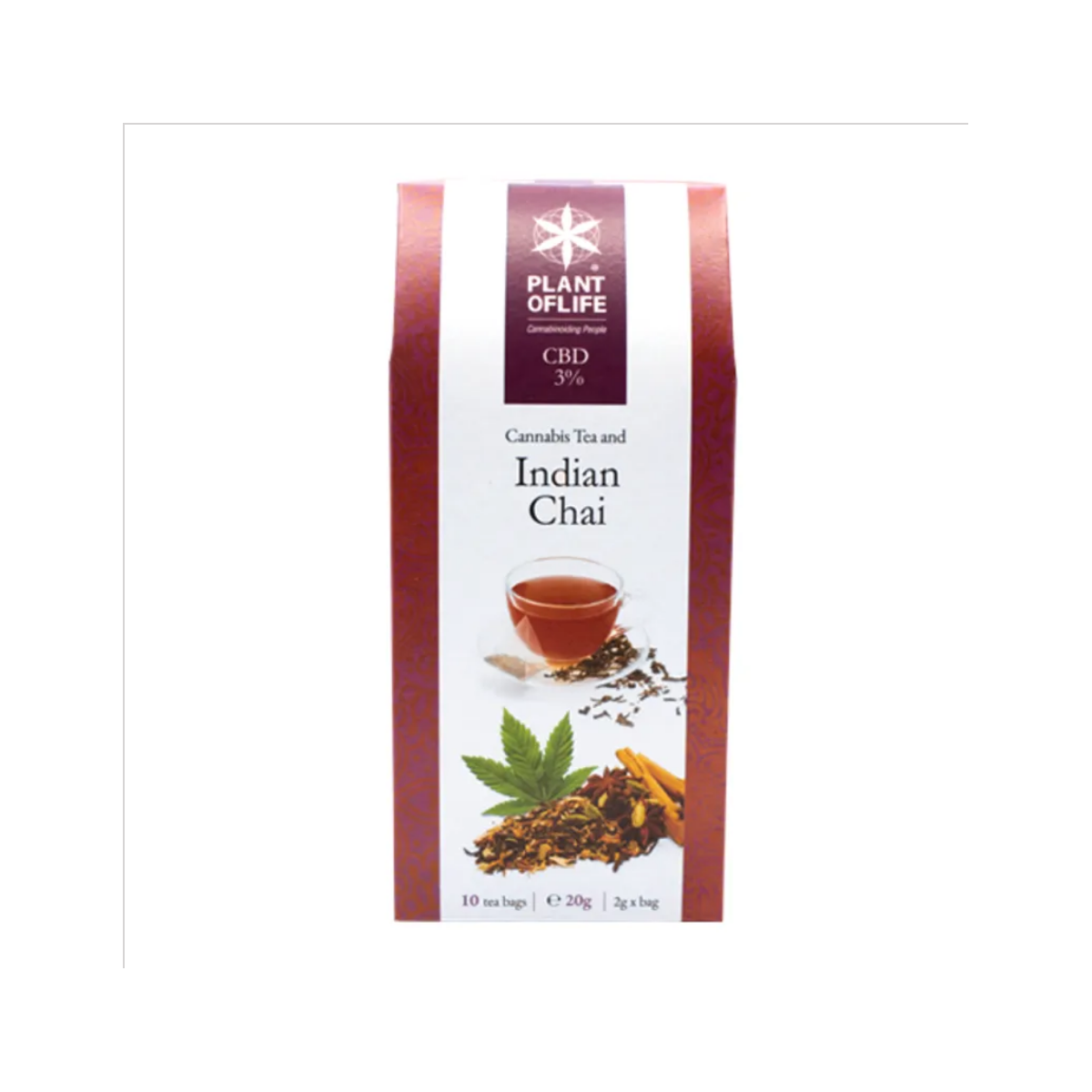 THÉ CHAI INDIEN AVEC 3% CBD