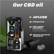 HUILE CBD ET COCO 40% 10 ML