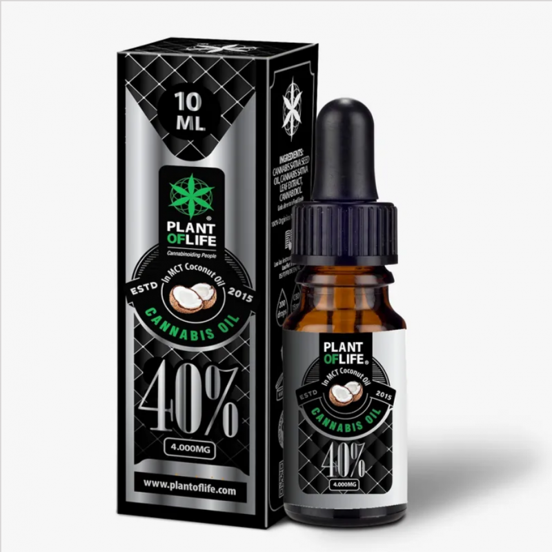 HUILE CBD ET COCO 40% 10 ML