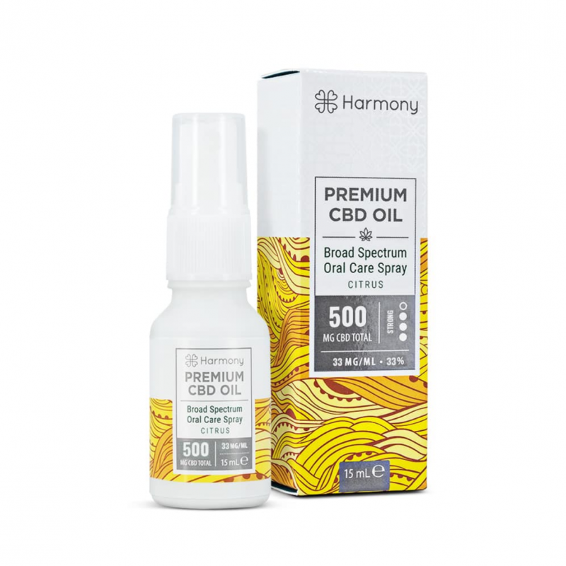 Spray Huile de CBD 500 mg Arôme Citron