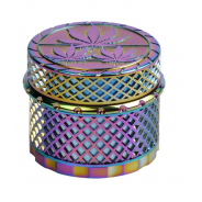 GRINDER METAL BRUSH LEAF 50MM RAINBOW