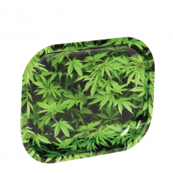 PLATEAU METAL BLACK LEAF HEMP