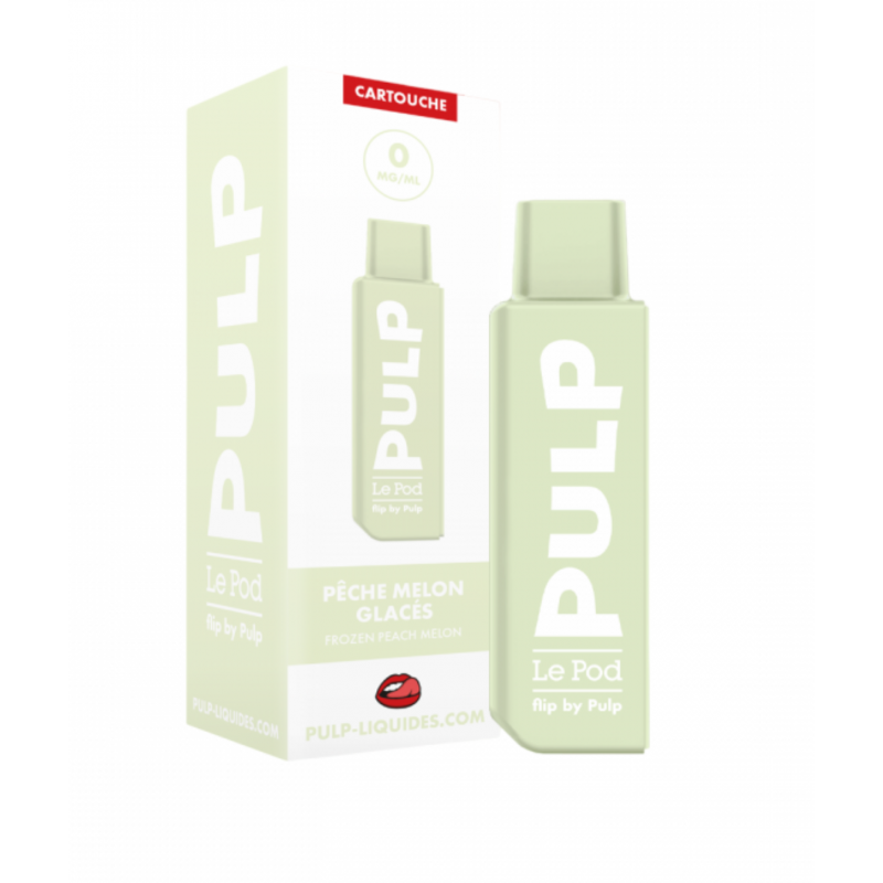 Cartouche Le Pod Flip 2ml Pulp - Saveur : Pêche Melon Glacés