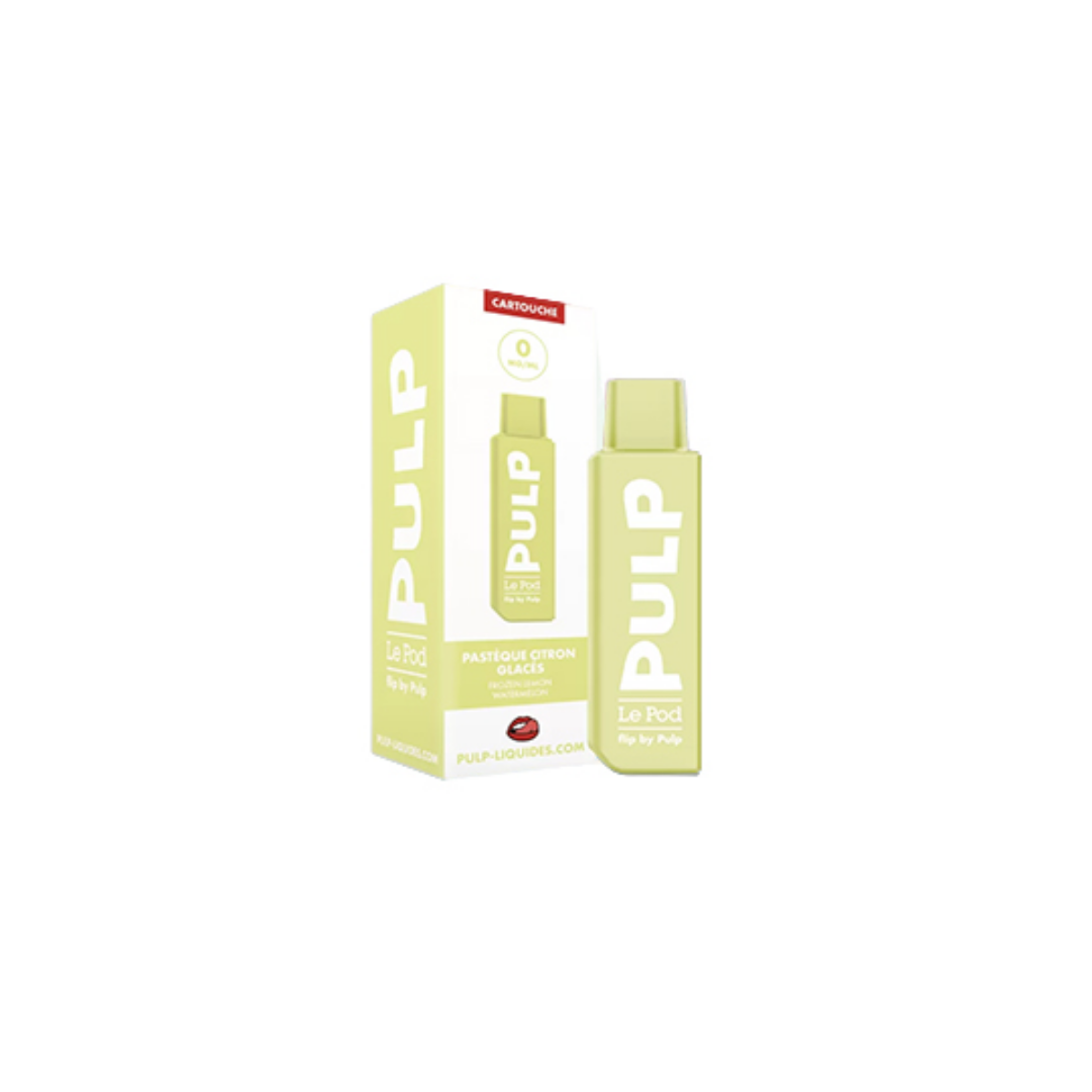 Cartouche Le Pod Flip 2ml Pulp - Saveur : Pastèque Citron Glacés