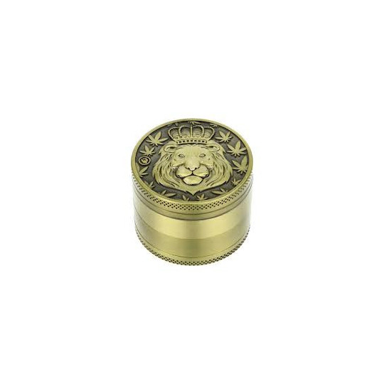 GRINDER FIREFLOW GOLD LION LEAF 50MM
