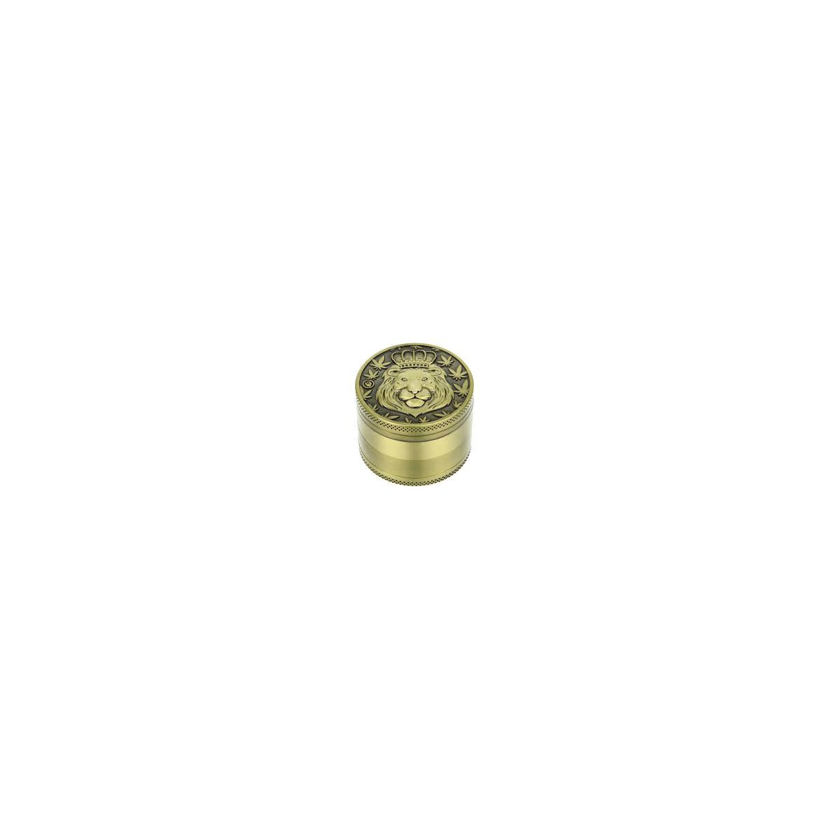 GRINDER FIREFLOW GOLD LION LEAF 50MM