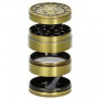 GRINDER FIREFLOW GOLD LION LEAF 50MM