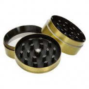 GRINDER FIREFLOW GOLD LION LEAF 50MM