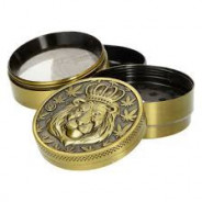 GRINDER FIREFLOW GOLD LION LEAF 50MM