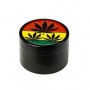 GRINDER RASTA LEAF 4 PARTIES 50MM