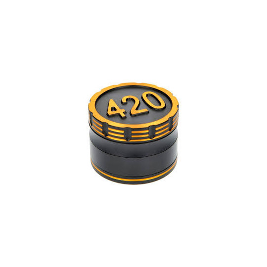 GRINDER METAL BLACK GOLD 420 60MM