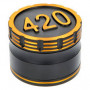 GRINDER METAL BLACK GOLD 420 60MM