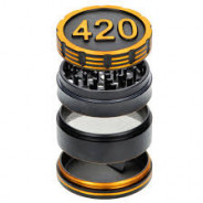 GRINDER METAL BLACK GOLD 420 60MM