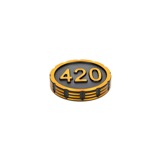 GRINDER METAL BLACK GOLD 420 60MM