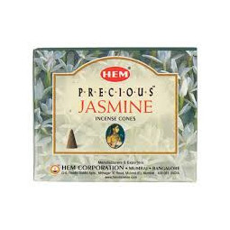 ENCENS HEM PRECIOUS JASMIN CONES X10