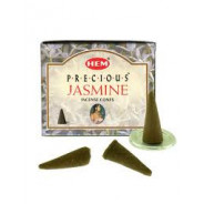 ENCENS HEM PRECIOUS JASMIN CONES X10