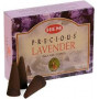 ENCENS HEM PRECIOUS LAVANDE CONES X10