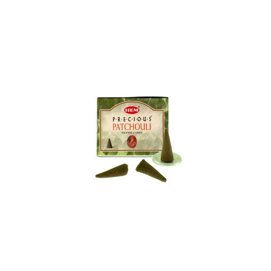 ENCENS HEM PRECIOUS PATCHOULI CONES X10
