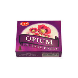 ENCENS HEM OPIUM CONES X10