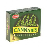 ENCENS HEM CANNABIS CONES X10